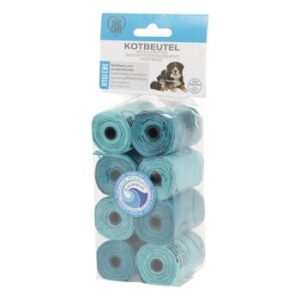 Hundewindeln TAKE CARE Kotbeutel Blue Breeze 8×20 Stück