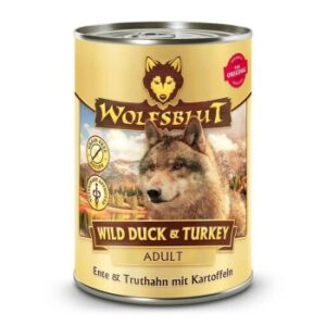 Hundefutter WOLFSBLUT Adult Wild Duck & Turkey 6x395g