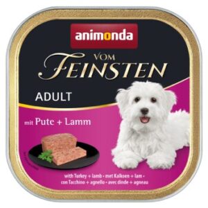 Hundefutter animonda Vom Feinsten Adult 22x150g Pute & Lamm