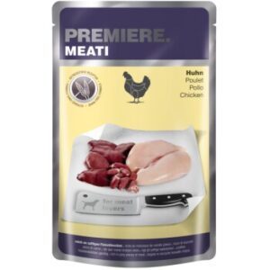 Hundefutter PREMIERE Meati Pouch Adult 5x500g Huhn