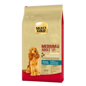 Hundefutter SELECT GOLD Sensitive Adult Medium Lachs & Kartoffel 12 kg