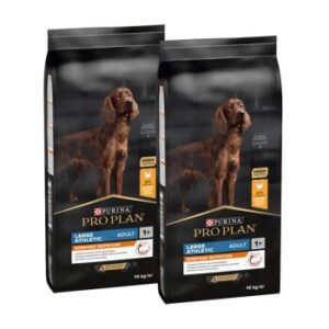 Hundefutter PRO PLAN Adult Large Athletic Everyday Nutrition Huhn 2×14 kg