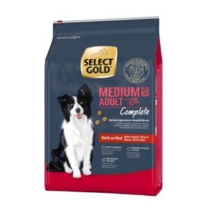 Hundefutter SELECT GOLD Complete Medium Adult Rind 4 kg