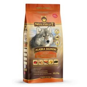 Hundefutter WOLFSBLUT Adult Alaska, mit Lachs und Kartoffel 12.5 kg