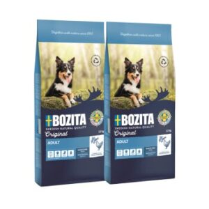 Hundefutter BOZITA Dog Original Adult 2×12 kg