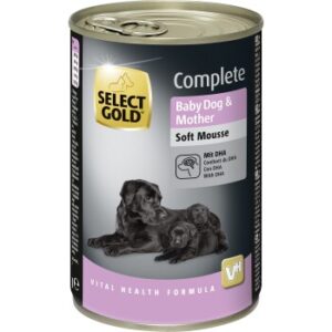 Hundefutter SELECT GOLD Baby Dog & Mother Soft Mousse 6 x 360g