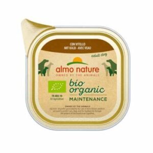 Hundefutter Almo nature Bio Organic 32x100g Kalb