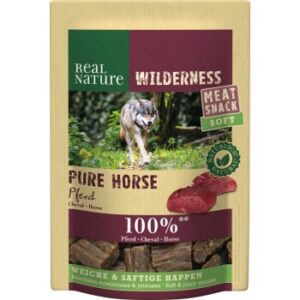 Hundefutter REAL NATURE WILDERNESS Meat Snack Soft 150g Pferd