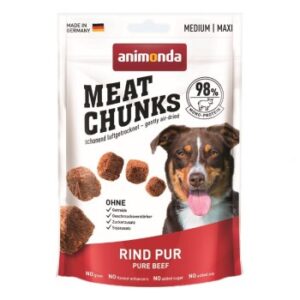 Hundefutter animonda Meat Chunks Medium Rind 6×80 g