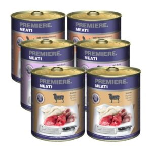 Hundefutter PREMIERE Meati Mixpaket 6x800g Mixpaket 2