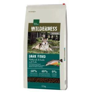 Hundefutter REAL NATURE WILDERNESS Senior Dark Fjord Rothirsch & Lachs mit Ente 12 kg