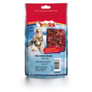 Hundefutter SwissDog Mini Enten Snack 120g