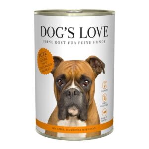 Hundefutter DOG’S LOVE Adult Classic 6x400g Pute,Apfel,Zucchini&Wallnuss?l