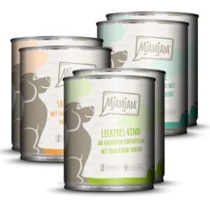 Hundefutter MjAMjAM Mixpaket Adult 6x800g