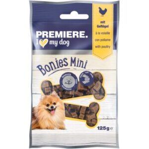 Hundefutter PREMIERE Bonies Mini 2x125g Geflügelknochen