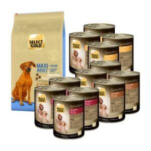 Hundefutter SELECT GOLD Sensitive Mischfütterungs-Set 13tlg.