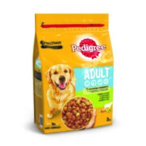 Hundefutter Pedigree Adult Lamm 3 kg