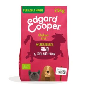 Hundefutter Edgard & Cooper Bio Adult Rind & Huhn 2.5 kg