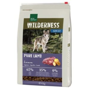 Hundefutter REAL NATURE WILDERNESS Adult Pure Lamb 4 kg