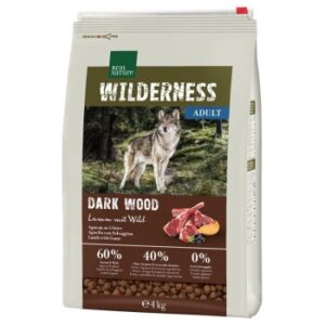 Hundefutter REAL NATURE WILDERNESS Dark Wood Lamm mit Wild 4 kg