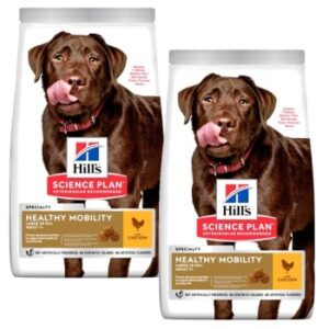 Hundefutter Hill’s Science Plan Healthy Mobility Large Breed Adult 1+ mit Huhn 2×14 kg