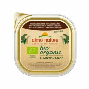 Hundefutter Almo nature Bio Organic Adult 9x300g Kalb & Gem?se