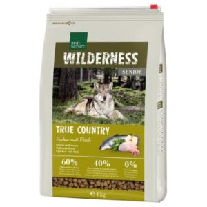 Hundefutter REAL NATURE WILDERNESS Senior True Country Huhn mit Fisch 4 kg