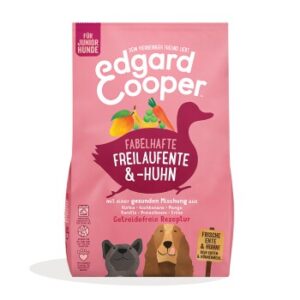 Hundefutter Edgard & Cooper Fabelhafte Freilaufente & -Huhn Junior 2.5 kg