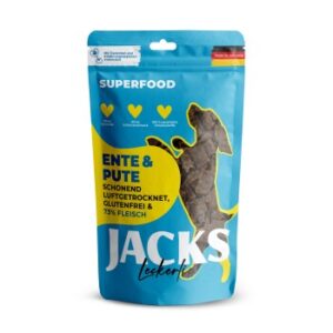 Hundefutter JACKS Splitter Soft Ente & Pute 90 g