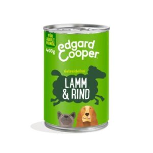 Hundefutter Edgard & Cooper Adult 6x400g Lamm & Rind