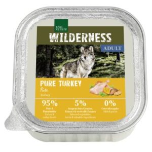 Hundefutter REAL NATURE WILDERNESS Adult 16x100g Pure Turkey