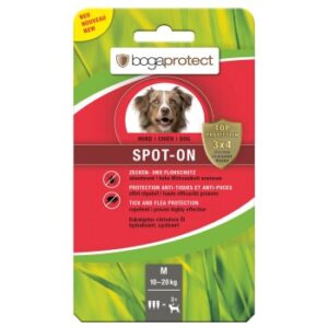 Hundebedarf Bogadent Spot-On Anti-Parasit für Hunde M 3×2,2ml