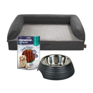 Hundefutter Set Ortho Bed – Ortho Bed + Snack + Napf