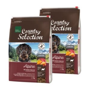 Hundefutter REAL NATURE Country Selection Senior Alpine Truthahn & Alpenrind 2×4 kg