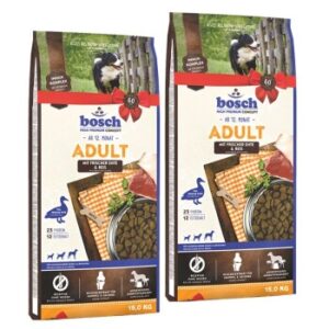 Hundefutter bosch high premium Concept Adult Ente & Reis 2×15 kg