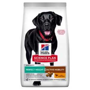 Hundefutter Hill’s Science Plan Perfect Weight + Active Mobility Adult Large Breed mit Huhn 12kg 12 kg