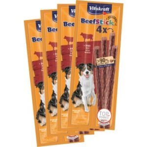 Hundefutter Vitakraft Beef-Stick 4×4 Stk Rind