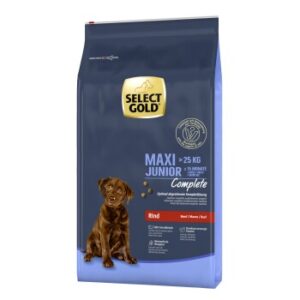 Hundefutter SELECT GOLD Complete Maxi Junior Rind 12 kg