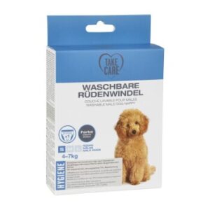 Hundewindeln TAKE CARE Waschbare Rüdenwindel S