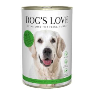 Hundefutter DOG’S LOVE Adult Classic 6x400g Wild mit Kartoffel & Zwetschge