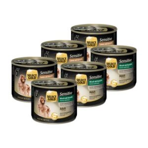 Hundefutter SELECT GOLD Sensitive Adult Mixpaket 6x200g Mixpaket 2