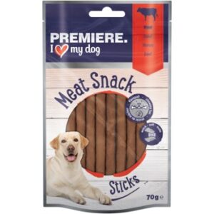 Hundefutter PREMIERE Meat Sticks Rind 6×70 g