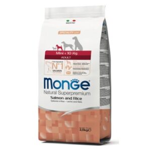 Hundefutter Monge Specialty Line Adult Mini Lachs 2.5 kg