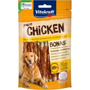 Hundefutter Vitakraft Bonas Kaustangen mit Huhn 13×80 g