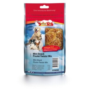 Hundefutter SwissDog Poulet-Twister Mix 80g