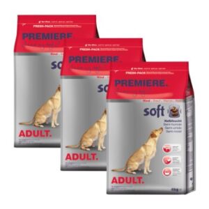 Hundefutter PREMIERE Soft Rind 3×4 kg