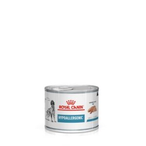 Hundefutter ROYAL CANIN Veterinary Hypoallergenic Mousse 12×200 g