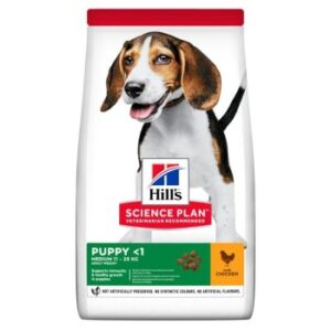 Hundefutter Hill’s Science Plan Medium Welpenfutter, mit DHA aus Fischöl Huhn 14 kg