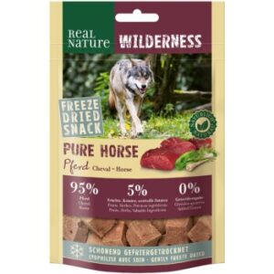 Hundefutter REAL NATURE Wilderness Pure Snack 1x50g Pferd