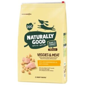 Hundefutter Naturally Good Veggies & Meat Kichererbsen & Huhn Adult 4 kg